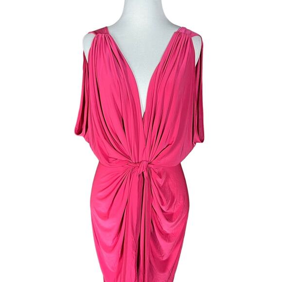 MISA Los Angeles Xenia Dress in Fuchsia NWT Size small - Picture 5 of 9